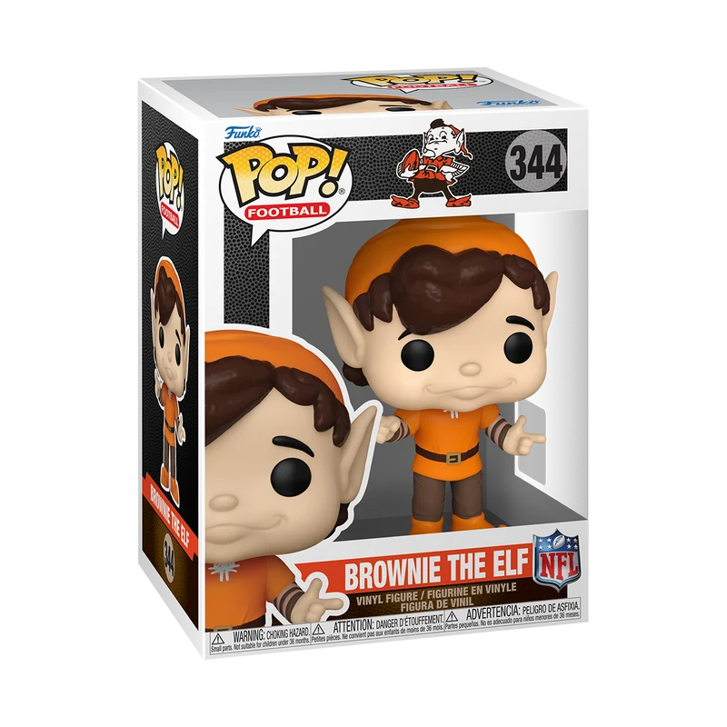 Funko Pop NFL Mascots: Browns - Brownie The Elf
