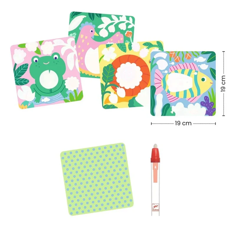 Colorear Mágico Bebés del jardin · DJECO