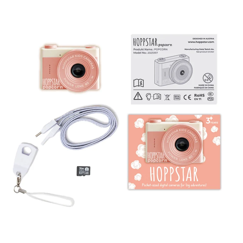 Cámara Fotográfica Hoppstar Pop Corn Sorbet