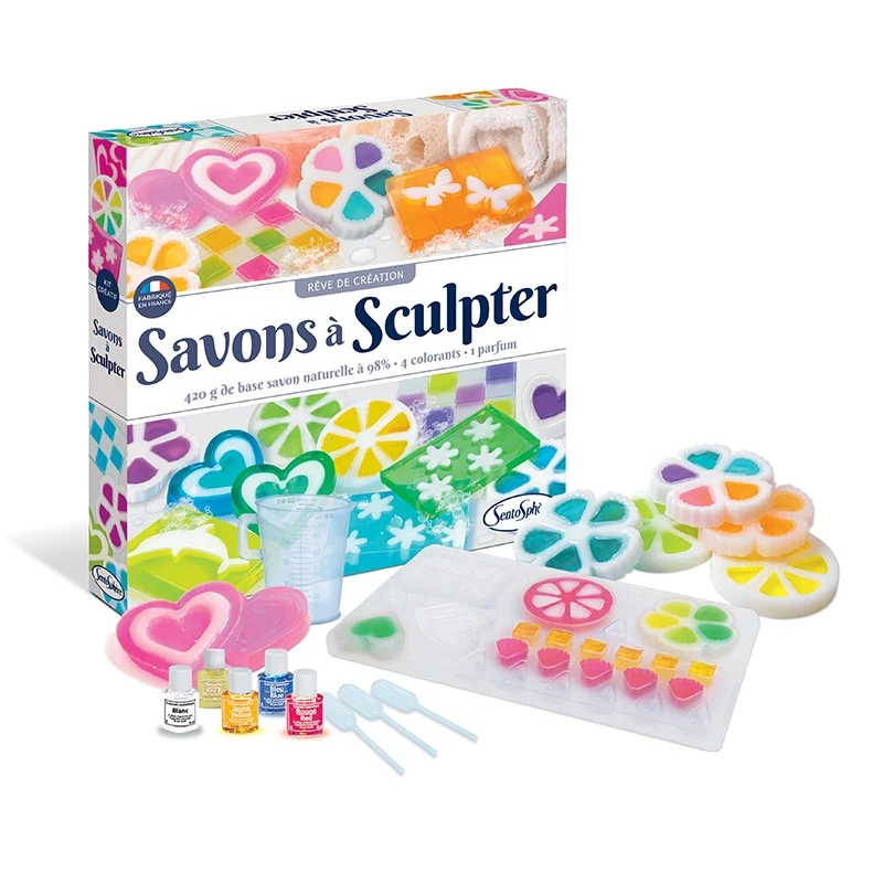 Jabón para esculpir figuras · Sentosphere