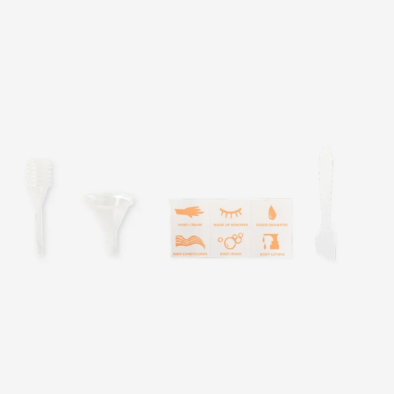 Travel set with stickers - 11 pcs