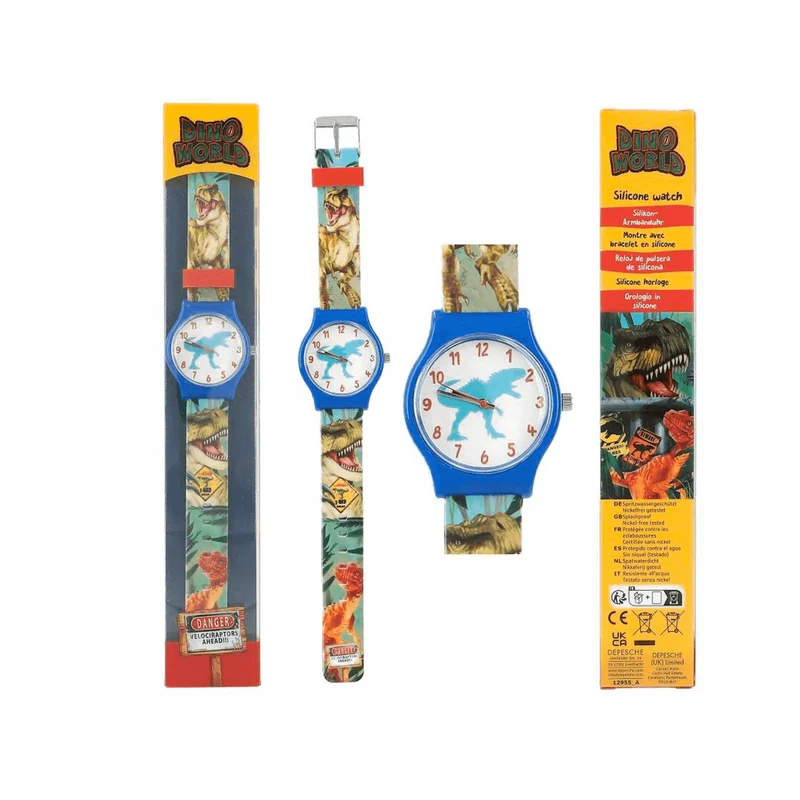 Dino World Reloj De Pulsera Desilicona