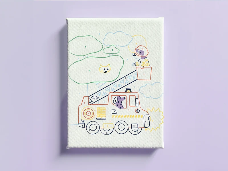 Pequeños pintores Wouf · La Petite Épicerie