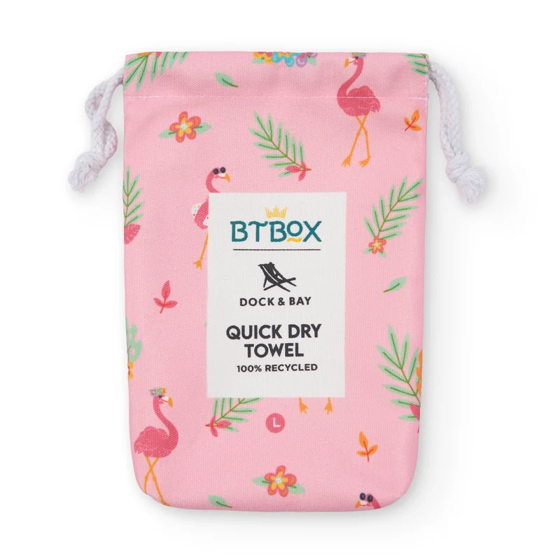 Toalla Flamingos · L