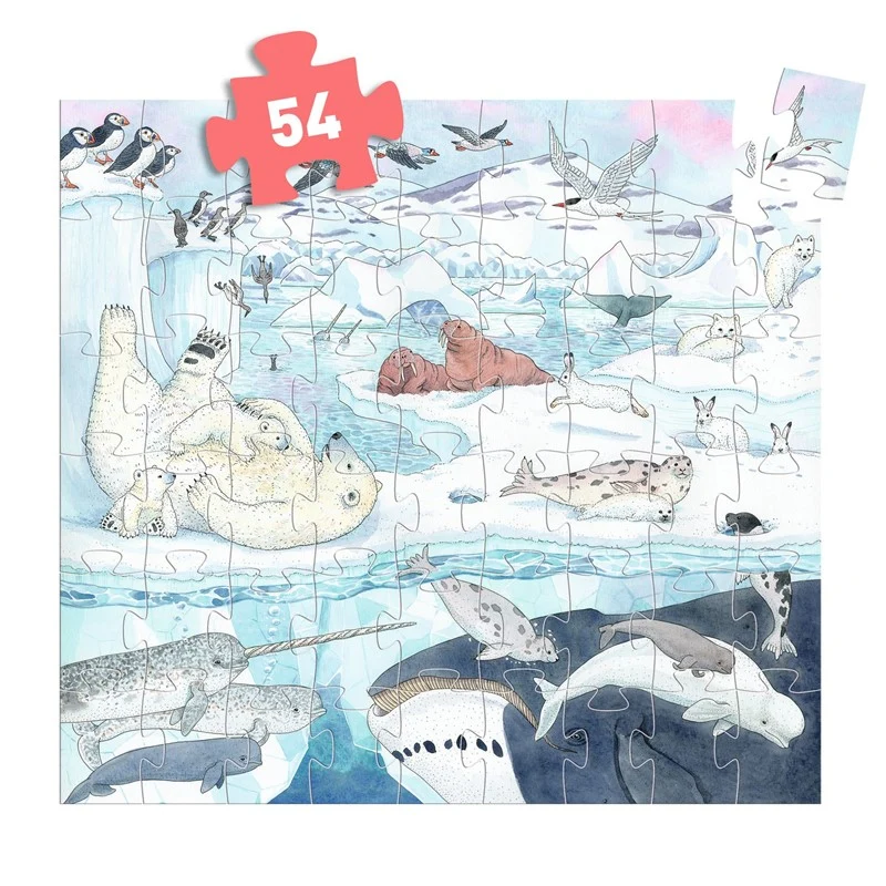 Puzzle Silueta · Suavidad Polar