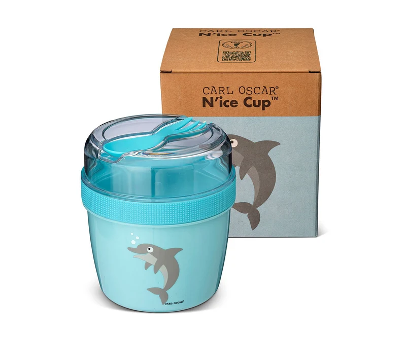 Fiambrera Snack N'ice Cup Blue Dolphin · Carl Oscar