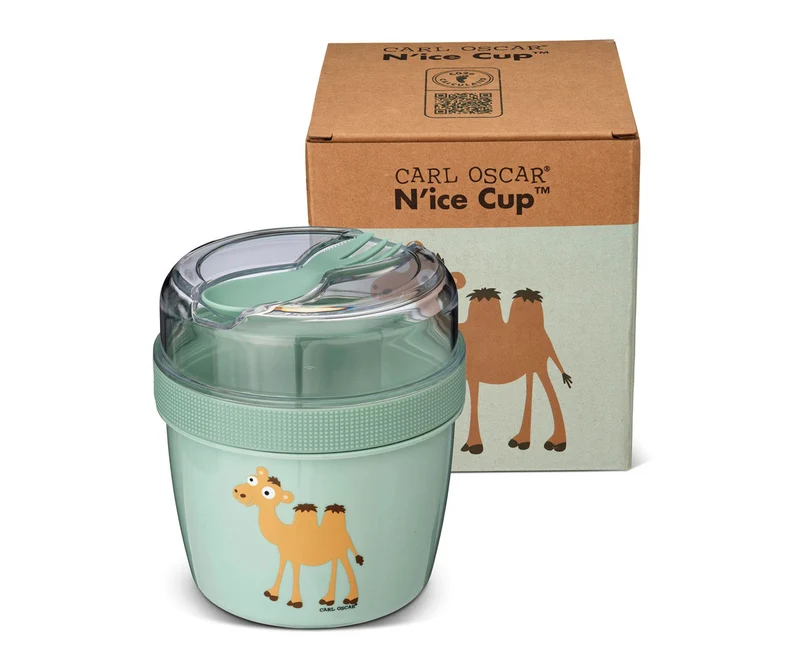 Fiambrera Snack N'ice Cup Green Camel · Carl Oscar