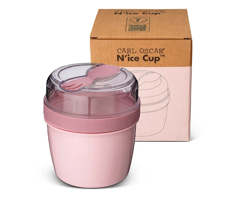 Fiambrera Snack N'ice Cup Pink · Carl Oscar