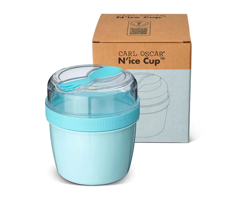 Fiambrera Snack N'ice Cup Blue · Carl Oscar