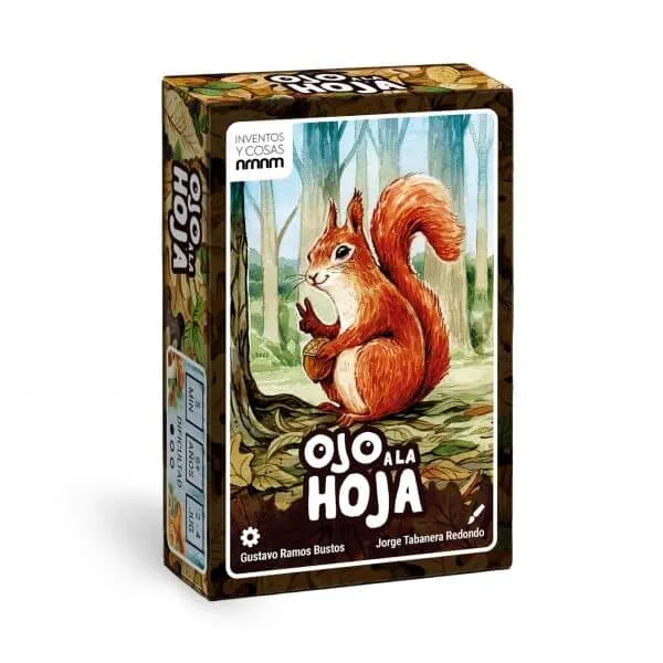 Ojo a la hoja - Juego de mesa - Tranjis - 2-4 jugadores - 6+ años - 10 min