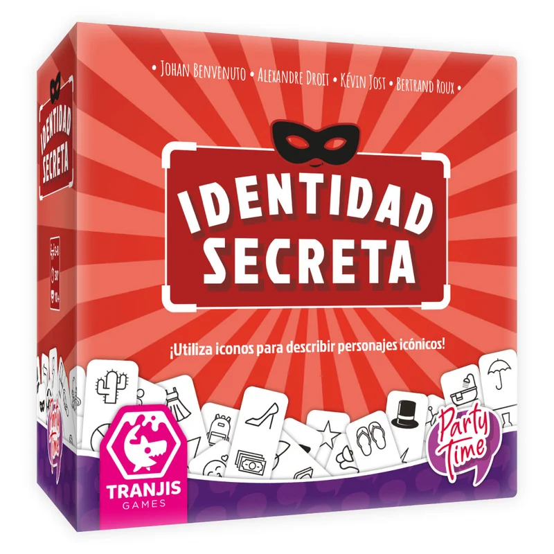 Identidad Secreta Mini - Juego de mesa - Tranjis - 3-8 jugadores - 10+ años - 30 min
