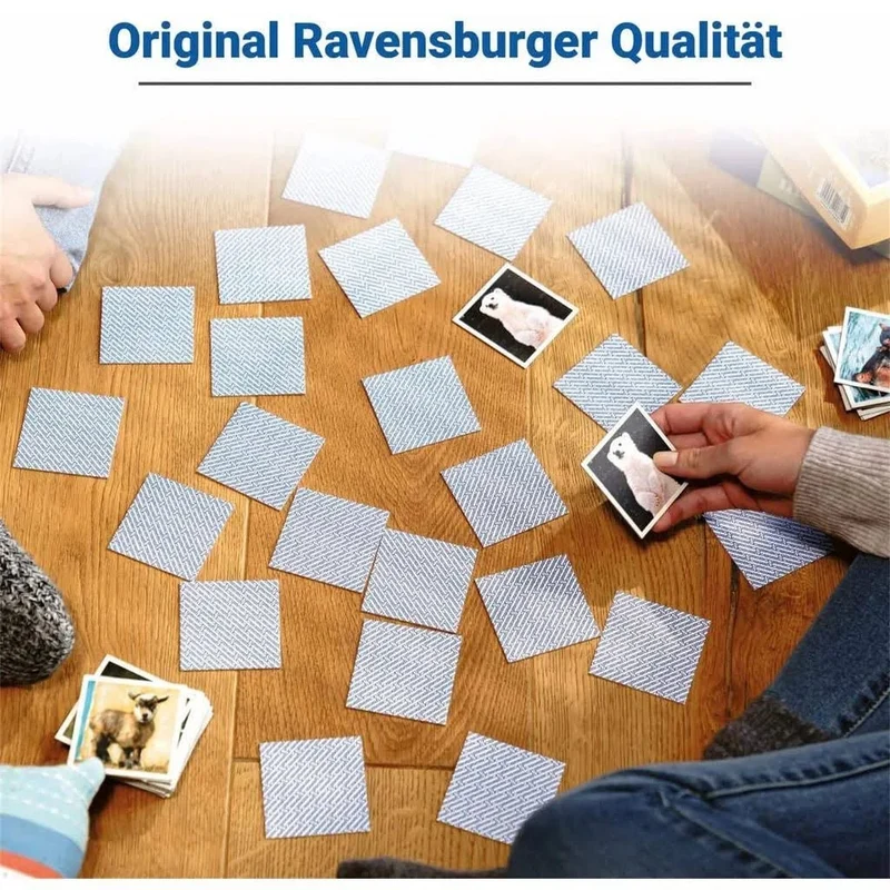 Memory Animales Bebés Juego - Juego de mesa - Ravensburger - 2-8 jugadores - 3+ años - 20-30 min