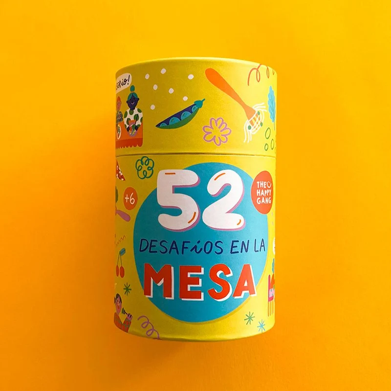 52 desafíos de mesa - Juego de mesa - The Happy Gang - 2+ jugadores - 6+ años - Duración variable