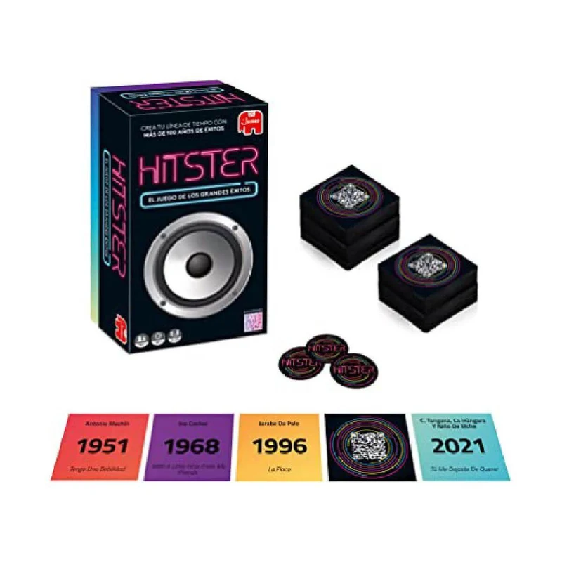 Hitster | ¿Te gusta la música? 2 a 10 jugadores | + 10 años
