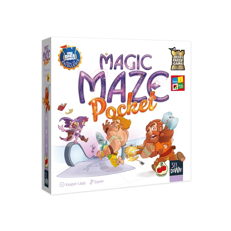 Magic Maze Pocket - Juego de mesa - 2 Tomatoes - 2-8 jugadores - 8+ años - 15 min
