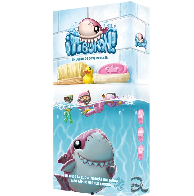 ¡Tiburón! - Juego de mesa - Synapses Games - 2-7 jugadores - 8+ años - 10-20 min