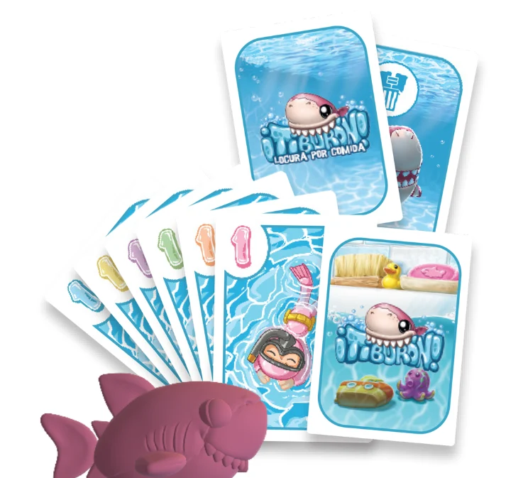 ¡Tiburón! - Juego de mesa - Synapses Games - 2-7 jugadores - 8+ años - 10-20 min