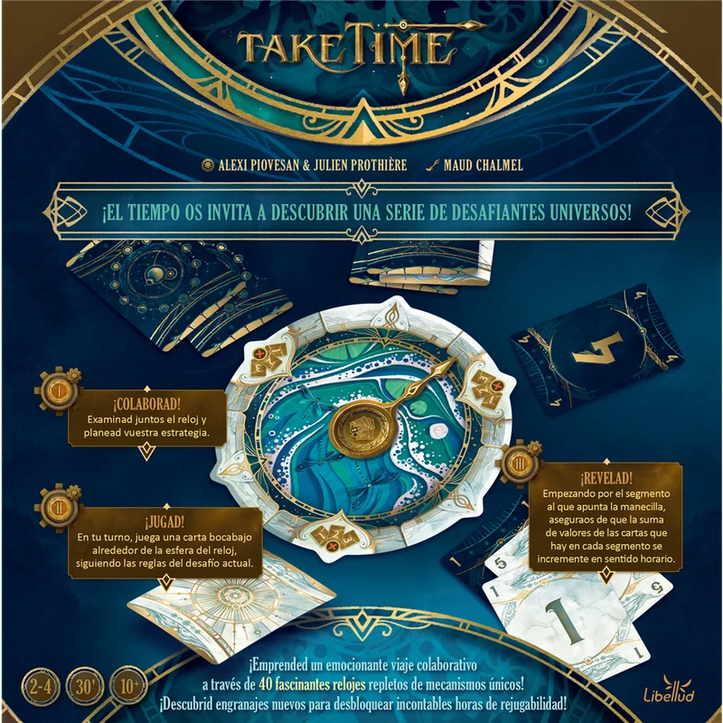 Take Time - Juego de mesa - Libellud - 2-4 jugadores - 10+ años - 30 min