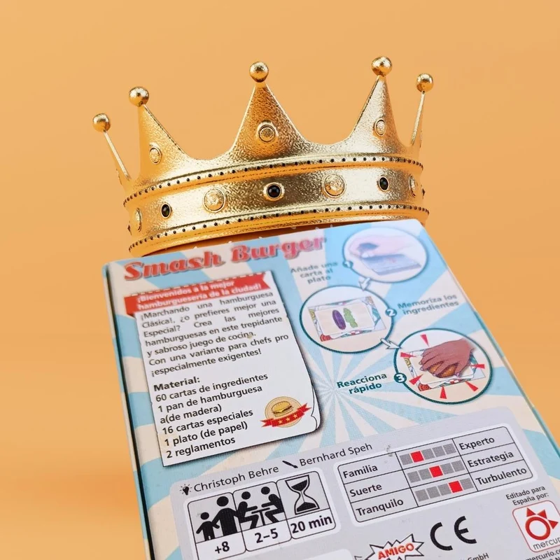 Smash Burger - Juego de mesa - Mercurio - 2-5 jugadores - 8+ años - 20 min