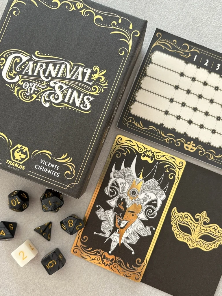Carnival of Sins - Juego de mesa - Tranjis - 2-5 jugadores - 10+ años - 15 min