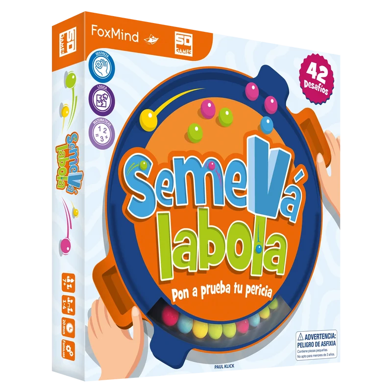 SemeVá Labola - Juego de mesa - SD GAMES - 1-4 jugadores - 7+ años - 20 min