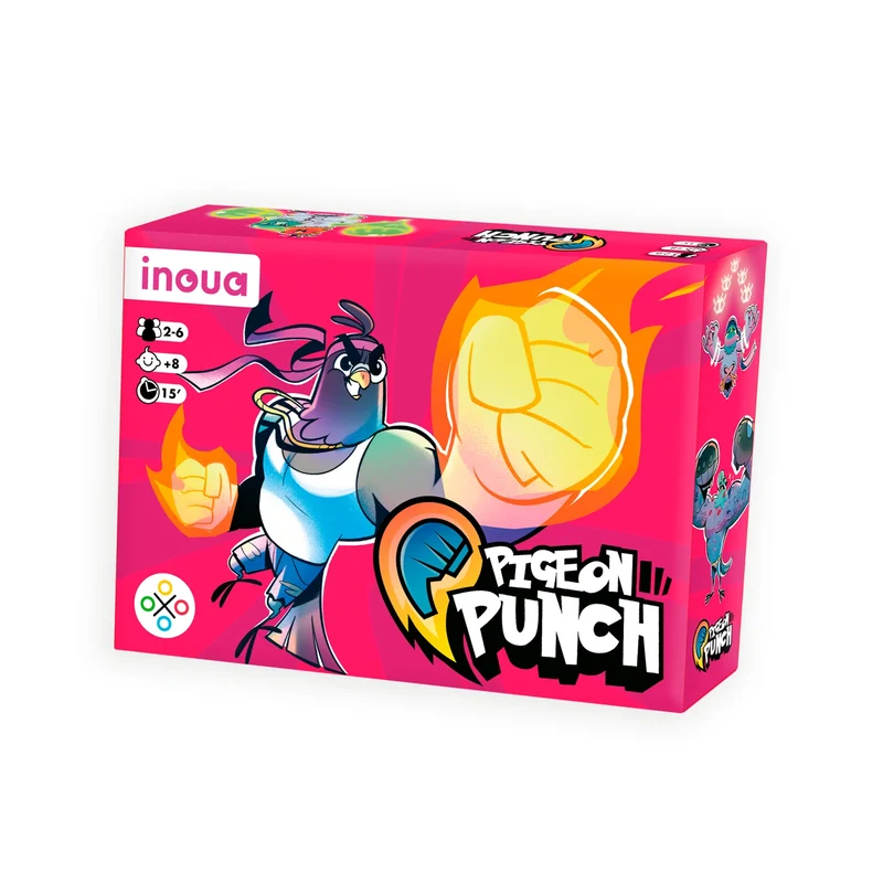 Pigeon Punch - Juego de mesa - Inoua Games - 2-6 jugadores - 8+ años - 15 min