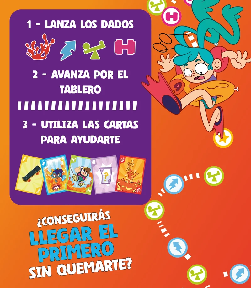 Lava House - Juego de mesa - Inoua Games - 2-4 jugadores - 6+ años - 15 min