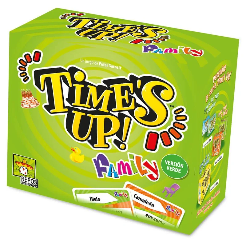 Time’s Up! Family 1 - Juego de mesa - Zygomatic - 4-12 jugadores - 8+ años - 30 min