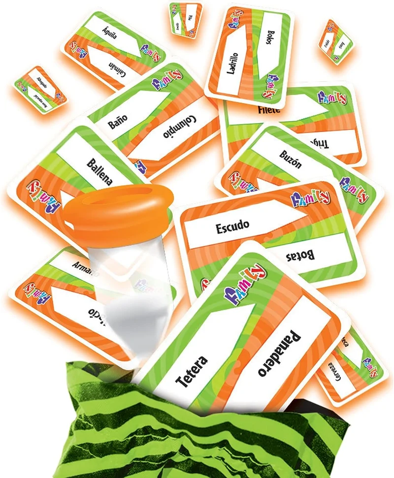 Time’s Up! Family 1 - Juego de mesa - Zygomatic - 4-12 jugadores - 8+ años - 30 min