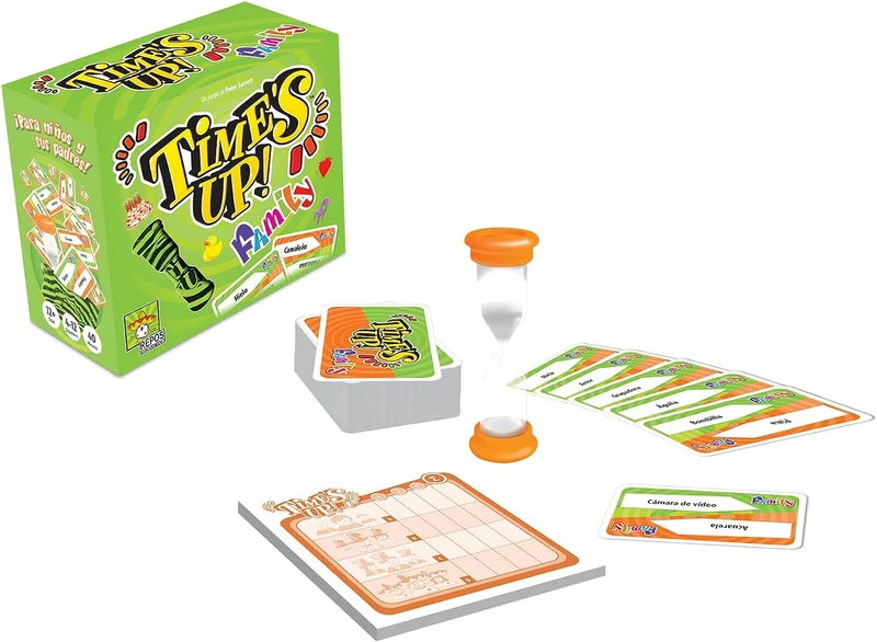 Time’s Up! Family 1 - Juego de mesa - Zygomatic - 4-12 jugadores - 8+ años - 30 min