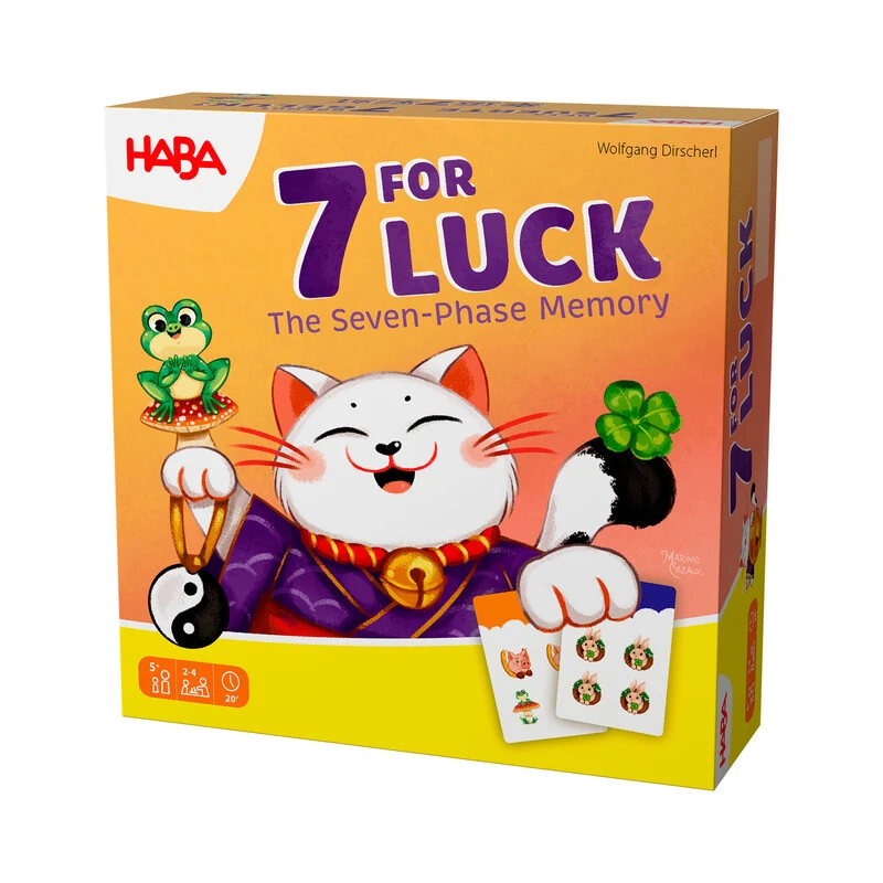 7 de la Suerte - Juego de mesa - Haba - 2-4 jugadores - 5+ años - 20 min