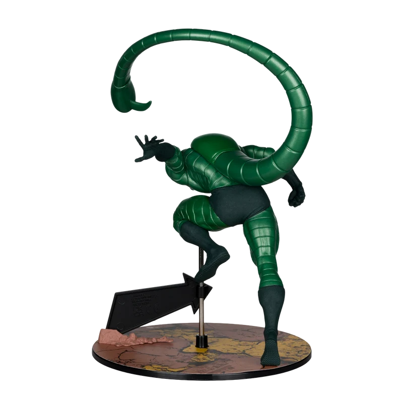 Mcfarlane Marvel Collection: Amazing Spider-Man Num 318 - Scorpion Metallic Gold Label Escala 1/10