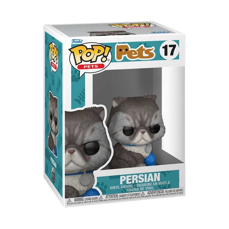 Funko Pop Pets: Mascotas - Gato Persian