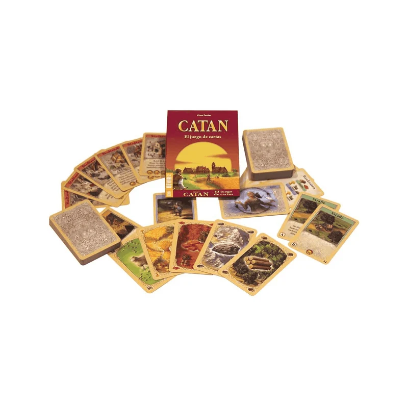 Juego Catan Cartas Mini Para Viajes