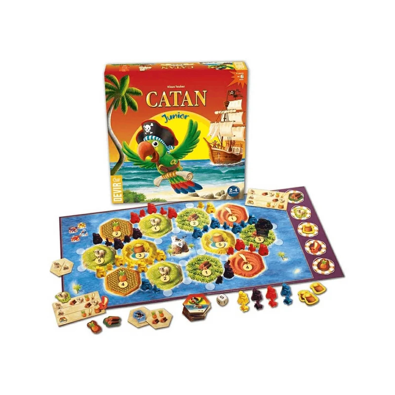 Juego Catan Junior Edición Trilingüe