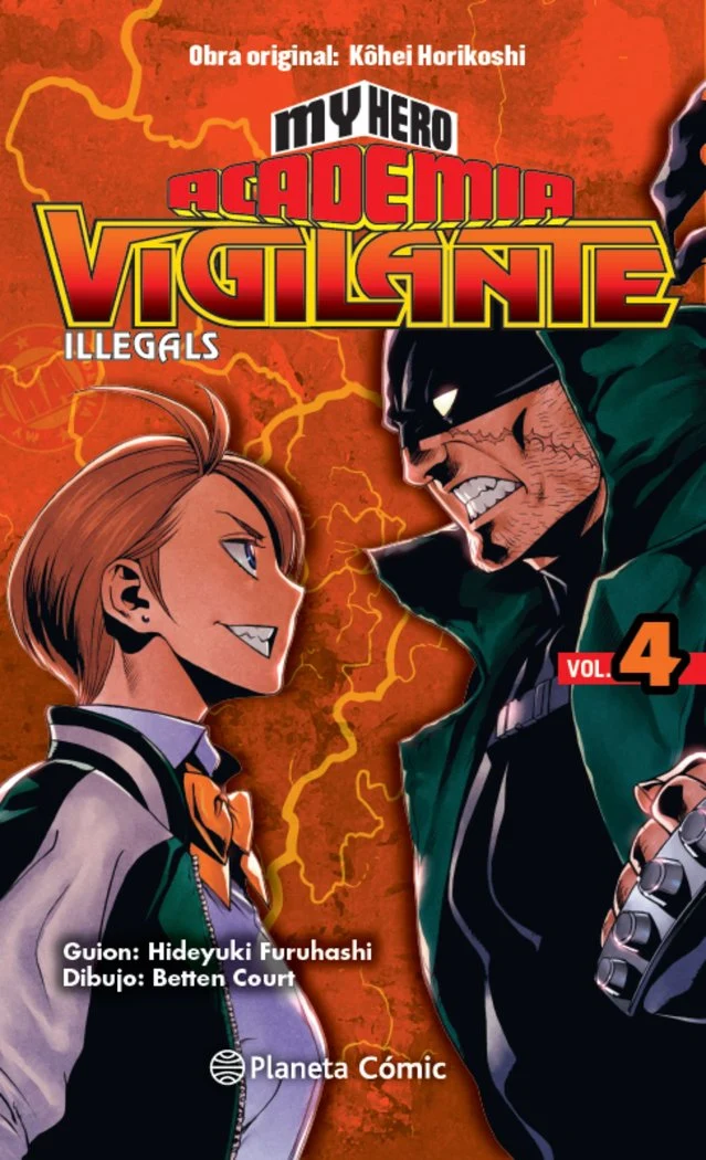 My Hero Academia Vigilante Illegals 4 (ES)
