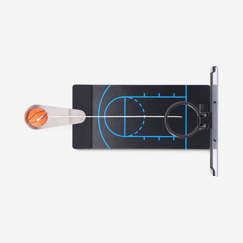 Metal tabletop basketball