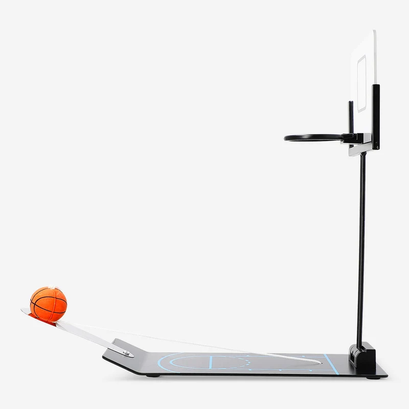 Metal tabletop basketball