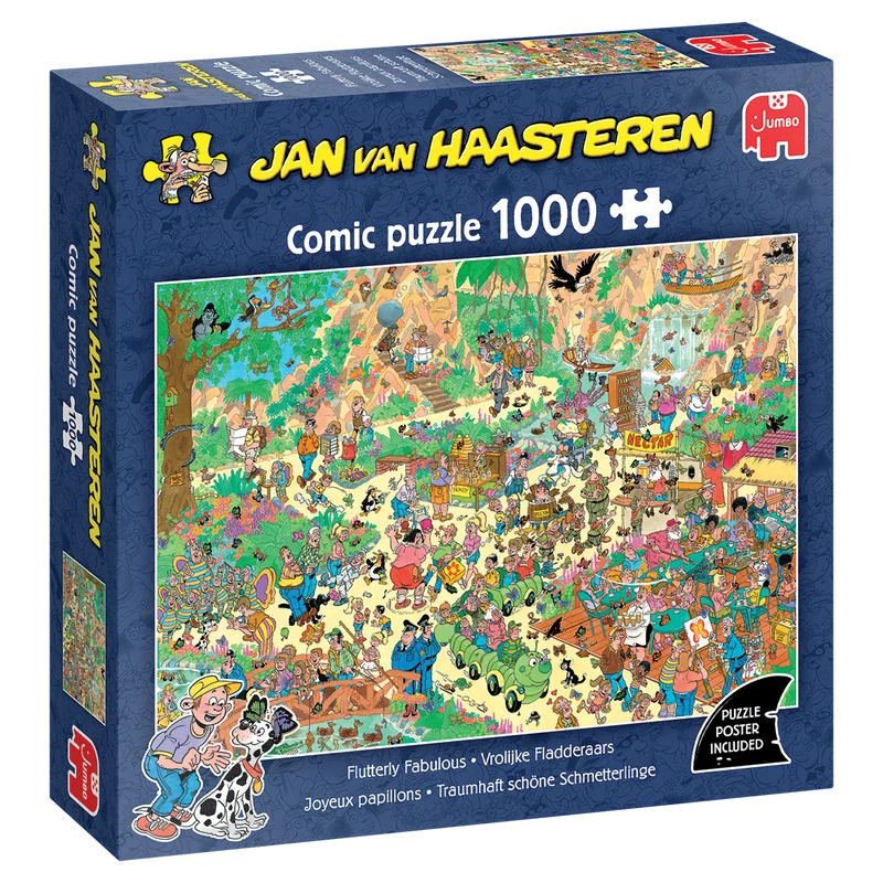 Jan van Haasteren - Flutterly Fabulous (1000 pieces)