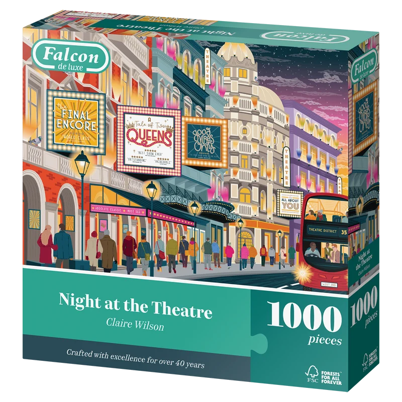 Falcon - Night at the Theatre (1000 pieces)