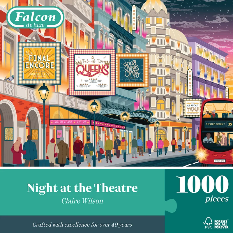 Falcon - Night at the Theatre (1000 pieces)