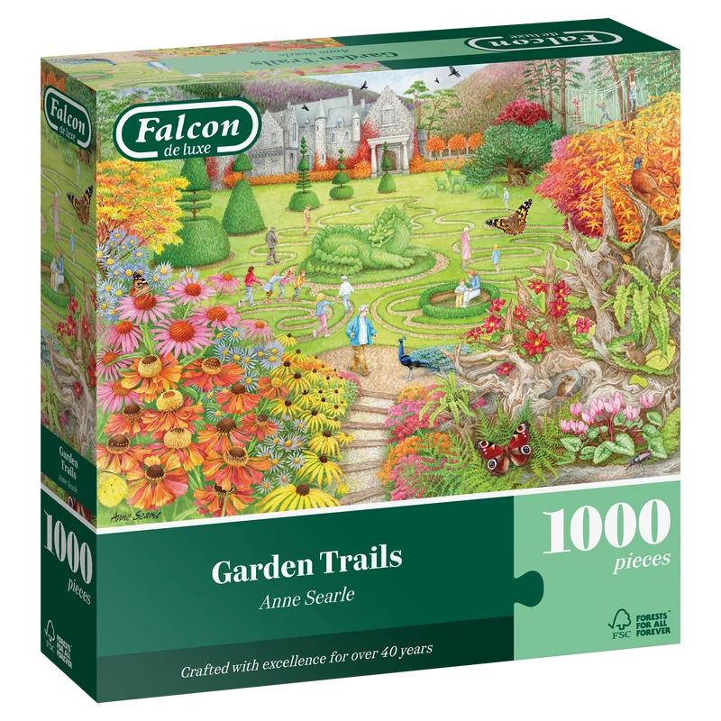 Falcon - Garden Trails (1000 pieces)
