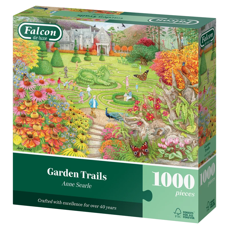 Falcon - Garden Trails (1000 pieces)