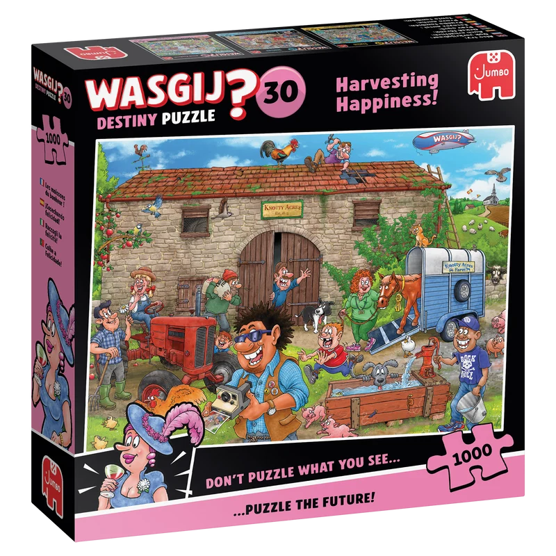 Wasgij Destiny 30 - Harvesting Happiness! (1000 pieces)