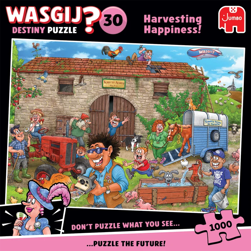 Wasgij Destiny 30 - Harvesting Happiness! (1000 pieces)