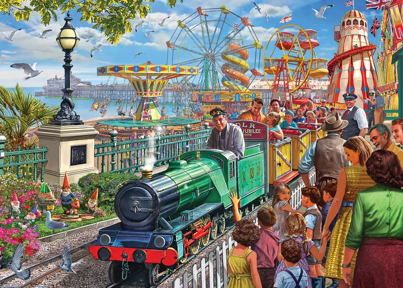 Falcon - Fun at the Seaside (1000 pieces)