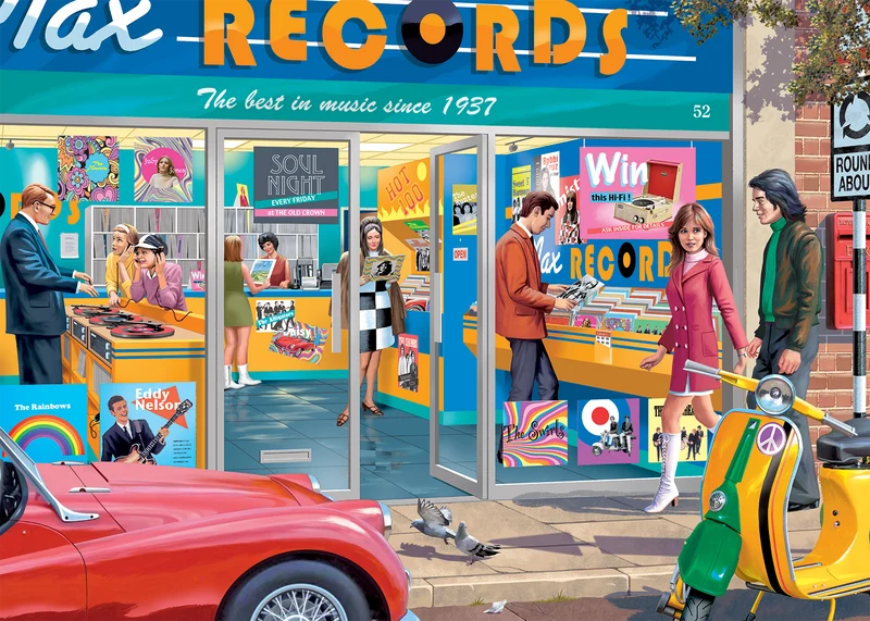 Falcon - The Record Shop (1000 pieces)