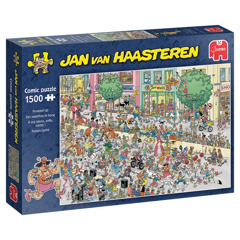 Jan van Haasteren - Pumped Up (1500 pieces)