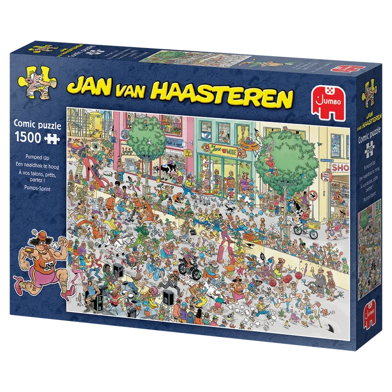 Jan van Haasteren - Pumped Up (1500 pieces)