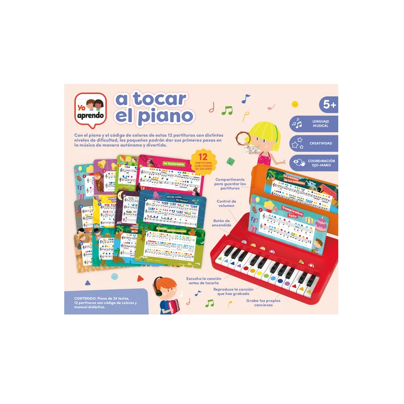 Yo aprendo piano